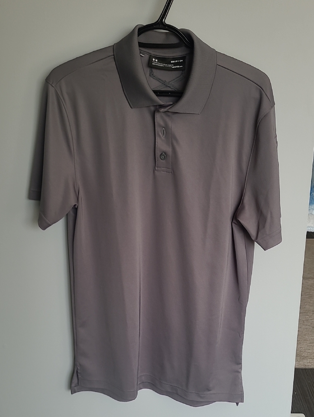 Under Armour Men's Gray Polo Shirt